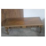 Wooden coffee table
