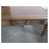 Wooden coffee table