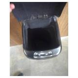 Metal trashcan