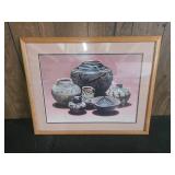 Native American signed wall art