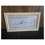 Signed wall art