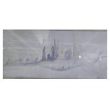 Signed wall art