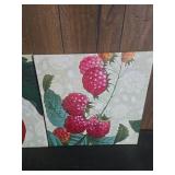 (2) Fruit wall arts