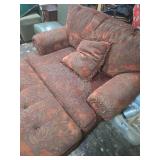 Large armchair w/large ottoman