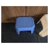 (2) Plastic step stools