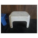 (2) Plastic step stools