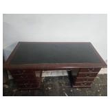 Office desk w/keys