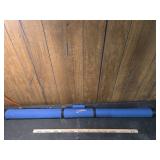 Multi-Rod Fishing Case - Blue Canvas 3x56 inches