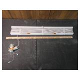 24-inch White Mini Blinds