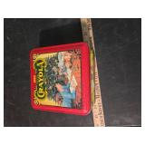 1942 Crayola Christmas Tin with Crayons