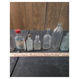 Collection of Early 1900s Medicine and Apothecary Bottles