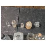 Collection of Early Glass Ink Bottles