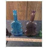 Decorative Glass Violin Bottles Collection