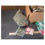 Craft Supply Lot - Holly Berries and Floral Materials