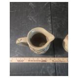 Heart Pattern Ceramic Creamer