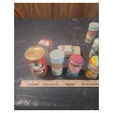 1960s Character Tin Can Collection