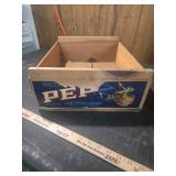1940s Old Fiddler & PEP Produce Wooden Crates