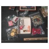 Mixed Craft Supply Lot with Garden of the Gods Print