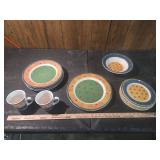 Cherry Pattern Dinnerware Set