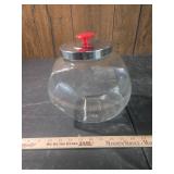 Glass Display Domes with Metal Tops