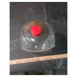 Glass Display Domes with Metal Tops