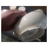Fine China Dinnerware Set with Floral Pattern