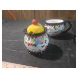 Decorative Ceramic Creamer Set