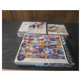 Jigsaw Puzzle Collection - Australia Globetrotter & Sled Dogs Bundle