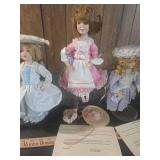 Danbury Mint Storybook Doll Collection Set