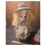 Collection of Decorative Porcelain Dolls