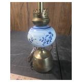 Delft Style Blue and White Table Lamp