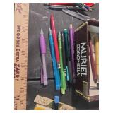Muriel Coronella Miniature Cigar Box with Writing Instruments Collection