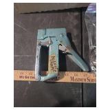 Mixed Tool Lot with Blue Stapler and Accessories