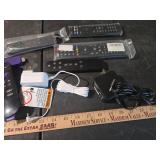 Mixed Lot of TV Remote Controls and Accessories