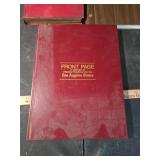 Historical LA Times Front Page Collection & Vignettes Album Set