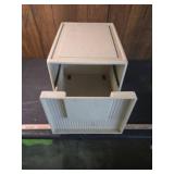 White Plastic Letter Organizer