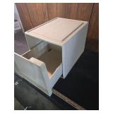 White Plastic Letter Organizer