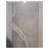 1873 Wichita Kansas Birds Eye View Map picture