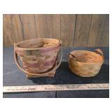 1988 Longaberger Poinsettia Basket - Christmas Collection