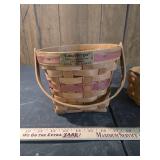 1988 Longaberger Poinsettia Basket - Christmas Collection