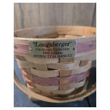 1988 Longaberger Poinsettia Basket - Christmas Collection