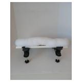 Cat Desk Bed-The Ideal Cat Bed for Desk 90Â° Foldable Space Saving Design for Cats to RestâCreates The Perfect Cozy Resting Place for Cats up to 44 Lbs(White)