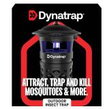 FACTORY SEALED - DynaTrap DT1130SR Mosquito & Flying Insect Trap - Outdoor/Indoor, Fly Catcher, Plug-in Bug Catcher/Bug Light, 1/2 Acre Coverage, Black  - Retail: $75