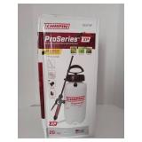 FACTORY SEALED - Chapin 26021XP Made in USA 2-Gallon Heavy-Duty Compression Sprayer for Professional Use, with 3 nozzles -one Brass, Pressure Relief Valve, Comfort Grip Handle, Translucent White
