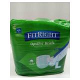 FACTORY SEALED - Medline FitRight OptiFit Adult Briefs