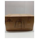 FACTORY SEALED - JELUCAMP Small Greenhouse for Outdoors, Portable Plastic Walk-in Greenhouse with Window, Heavy Duty Green Houses for Indoor Backyard Outside, Clear PVC Cove, Gold