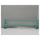 FACTORY SEALED - Allied Brass 1072/36-SFG Skyline Collection 36 Inch Double Towel Bar, Sea Foam Green