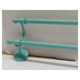 FACTORY SEALED - Allied Brass 1072/36-SFG Skyline Collection 36 Inch Double Towel Bar, Sea Foam Green