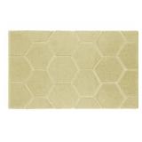 APPEARS NEW - Laura Ashley Pearl Honeycomb Bath Mat, 17 x 24" Single, Banana