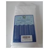 APPEARS NEW - N&Y HOME Fabric Shower Curtain Liner Solid White with Magnets, Hotel Quality, Machine Washable, 70 x 72 inches for Bathroom